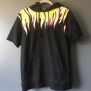 Hot topic short sleeve hoodie